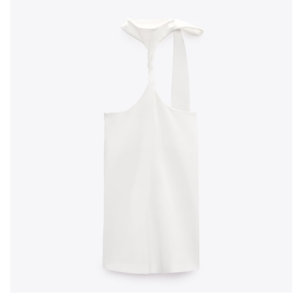 Zara CHOKER MINI DRESS - Picture 7 of 16